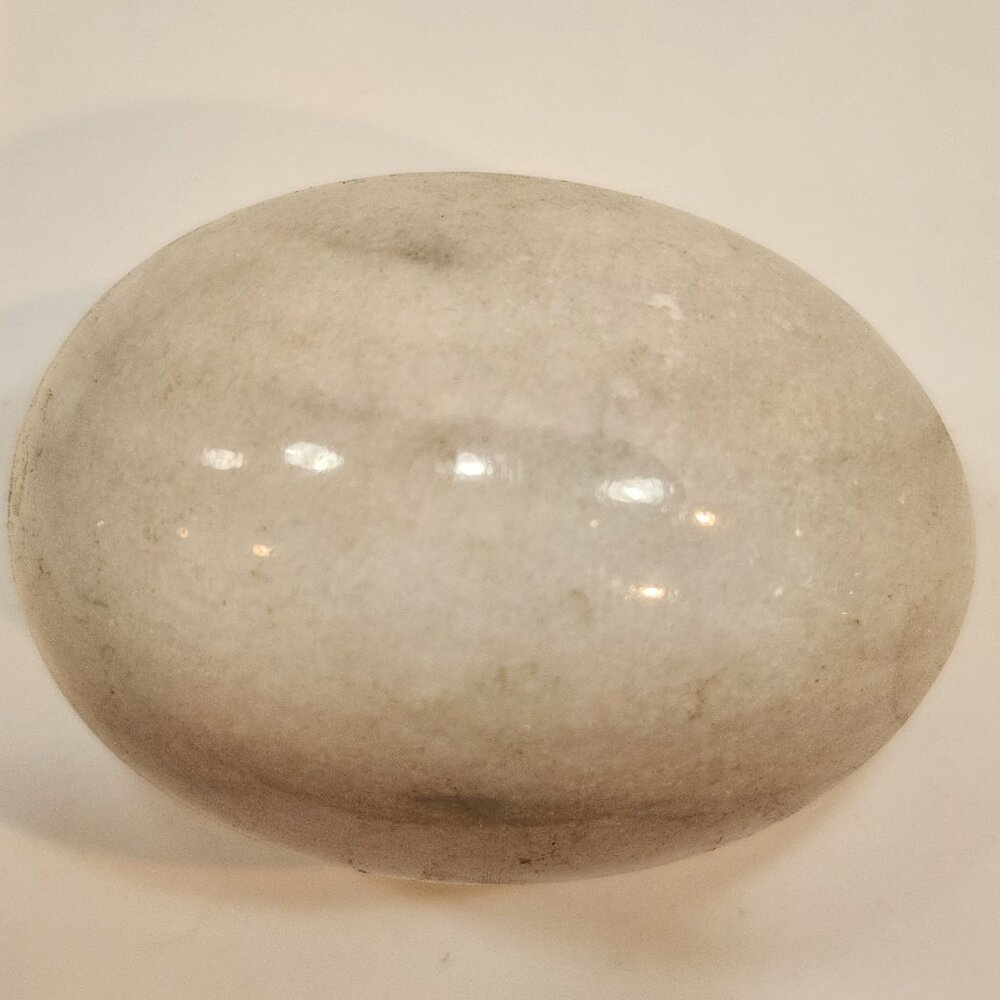 Vintage Marble Alabaster Decorative Stone Eggs Lot Of 5 - Picture 8 of 9